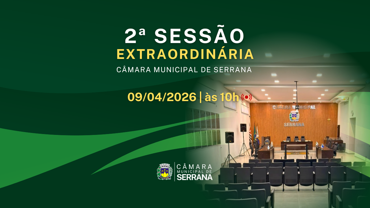 2ª Sessão Extraordinária