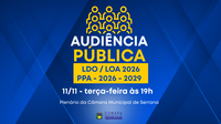 AUDIÊNCIA PÚBLICA LEIS ORÇAMENTÁRIAS 11/11/2025 ÀS 19H