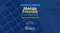 AUDIÊNCIA PÚBLICA METAS FISCAIS