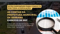 CONTAS DA PREFEITURA MUNICIPAL DE SERRANA DO EXERCÍCIO DE 2021